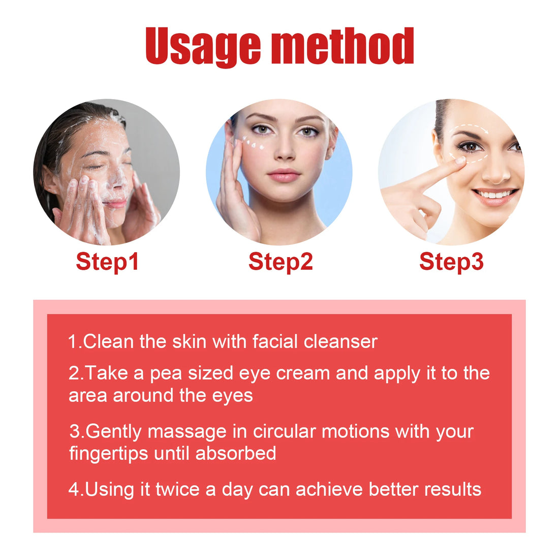 Jaysuing Peptide Eye Cream – Anti-Wrinkle & Dark Circle Treatment