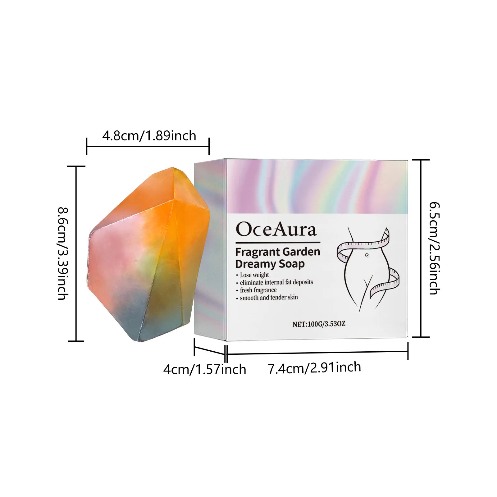 Oceaura Body Cleaning Soap – Firming & Fresh Fragrance