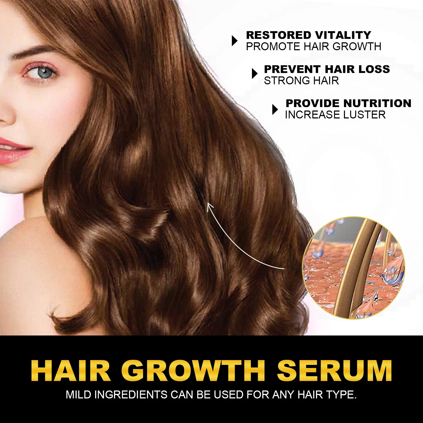 Hoegoa Castor Oil Hair Growth & Thickening Oil – 30ml