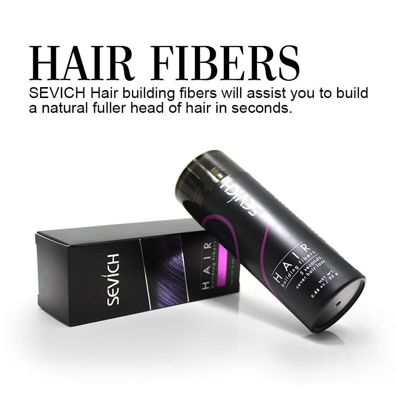 Sevich Hair Building Fibers – 25g Keratin Hair Thicker
