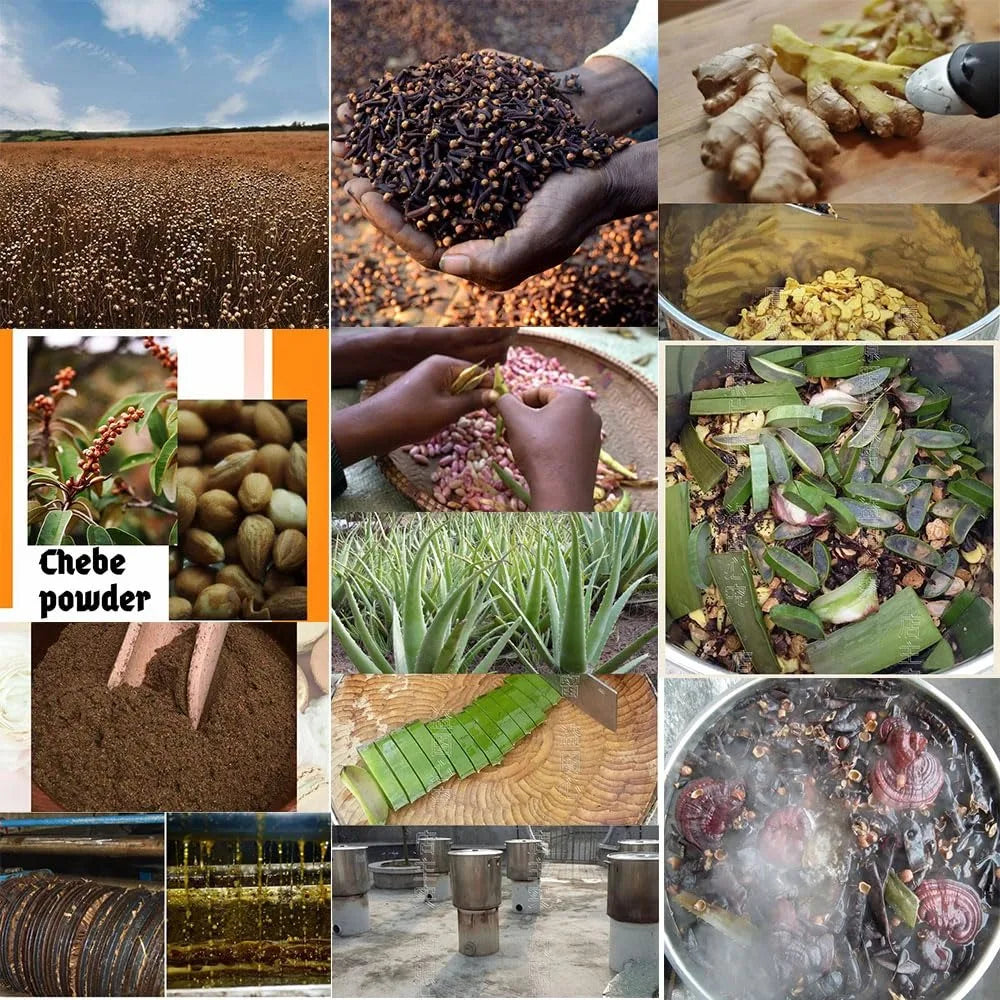 African Rosemary & Cloves Hot Oil