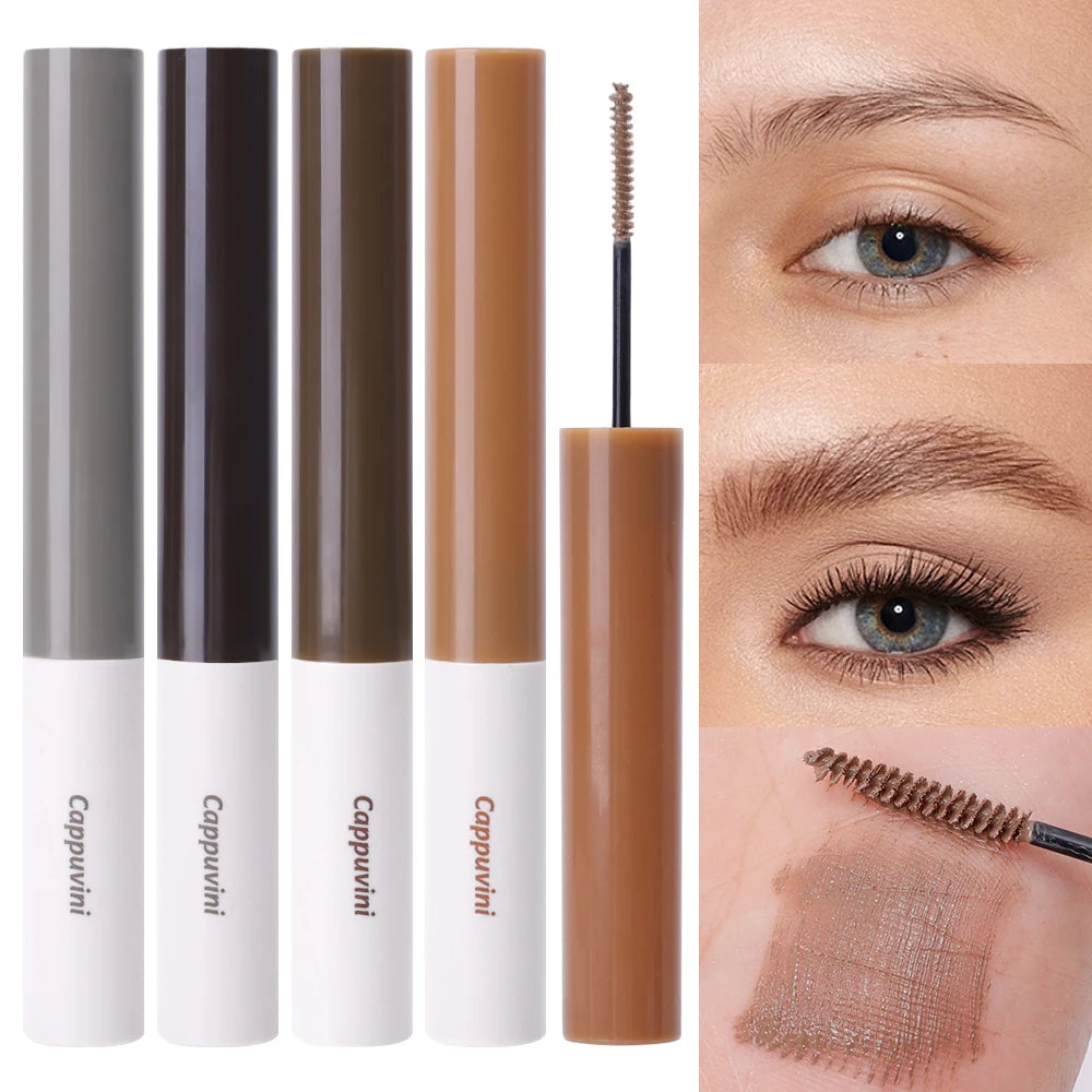 Waterproof Liquid Eyebrow Dye – Brown & Grey