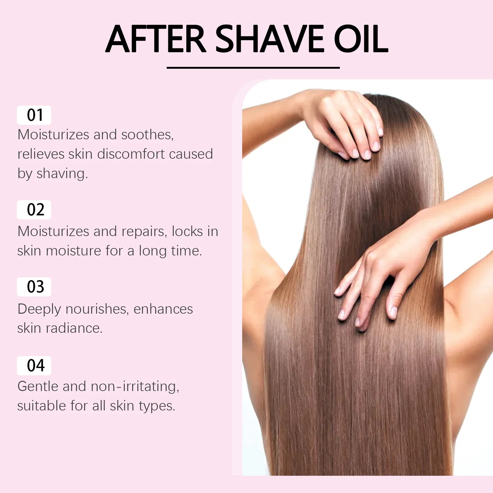 Strawberry Vanilla After Shave Oil – Soothing & Moisturizing