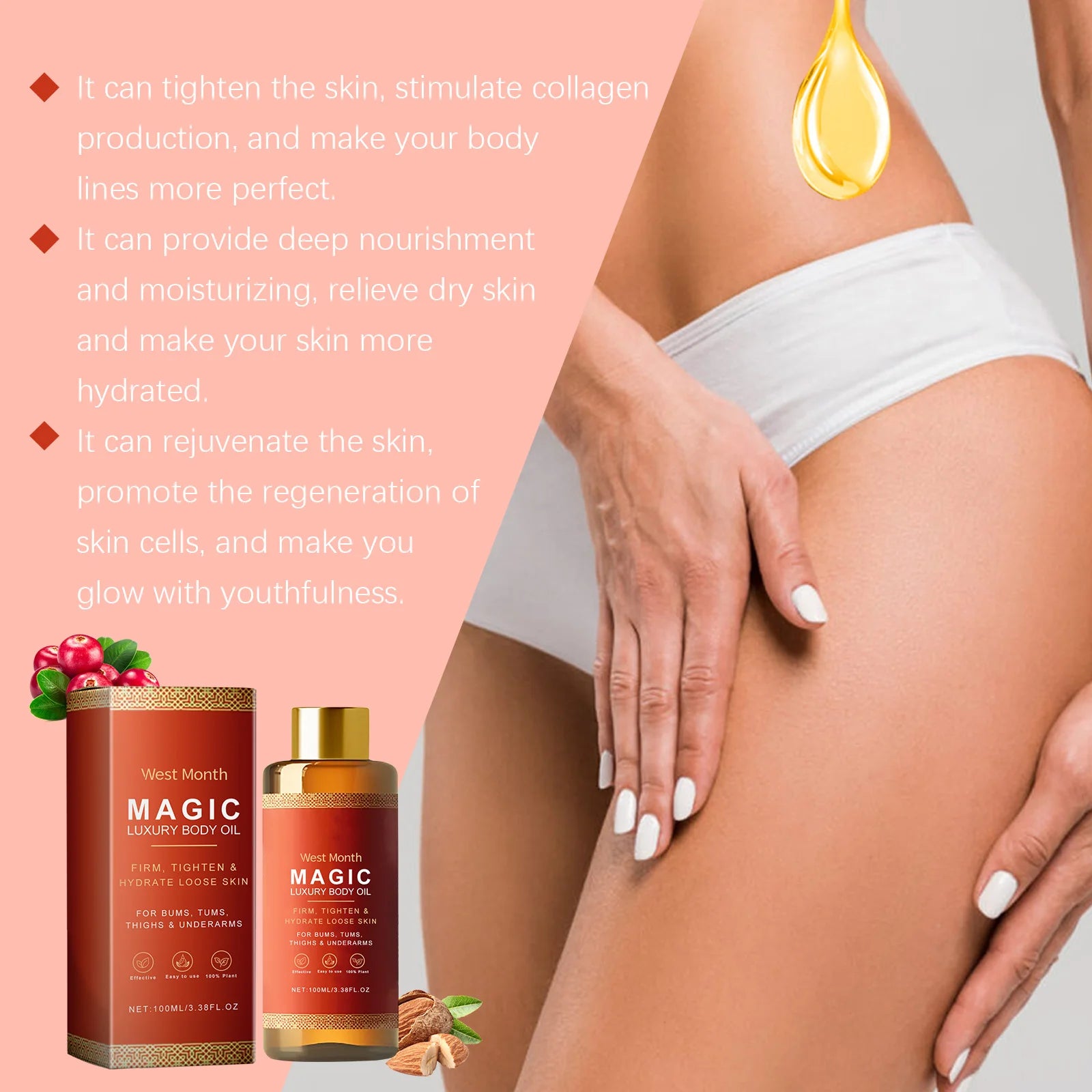 Magic Luxury Body Oil – Moisturizing & Firming