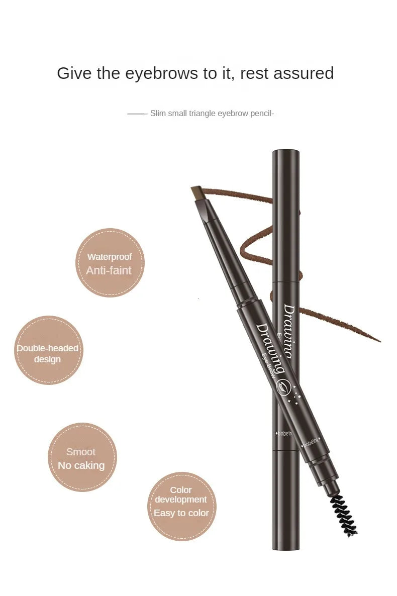 2-in-1 Professional Eyebrow Pencil – 5 Colors