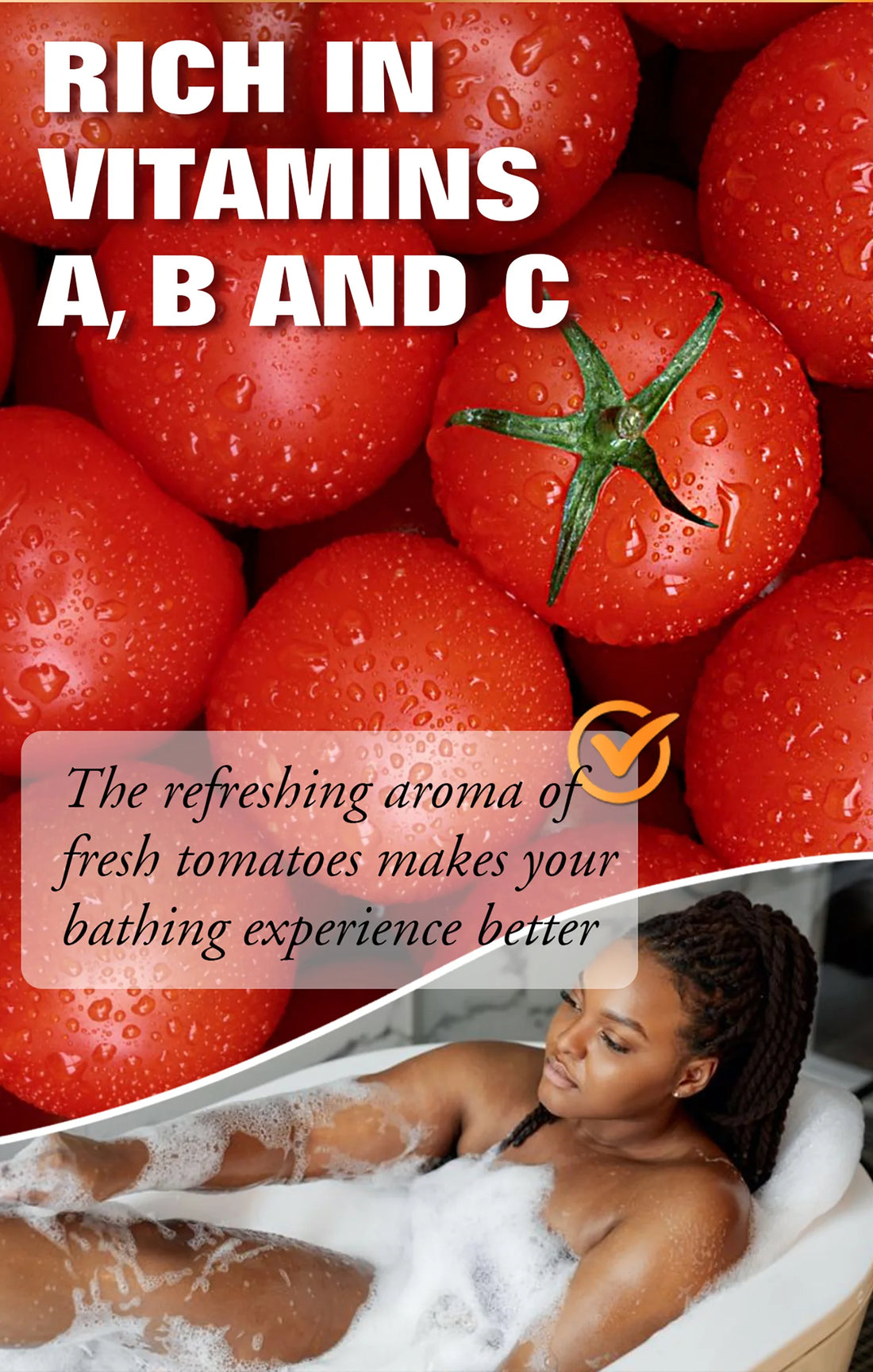 LKIAE Tomato Scented Natural Bar Soap – Face & Body, 200g