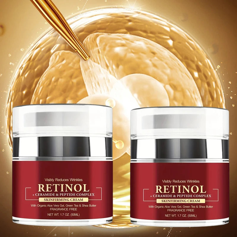 Instant Retinol Cream – Anti-Aging Wrinkle Remover & Firming