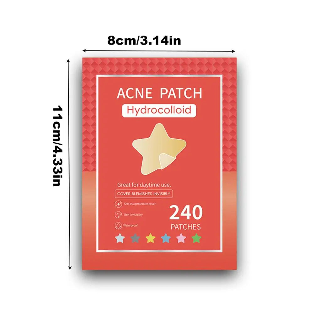 Colorful Star Pimple Patch – Acne Spot Stickers