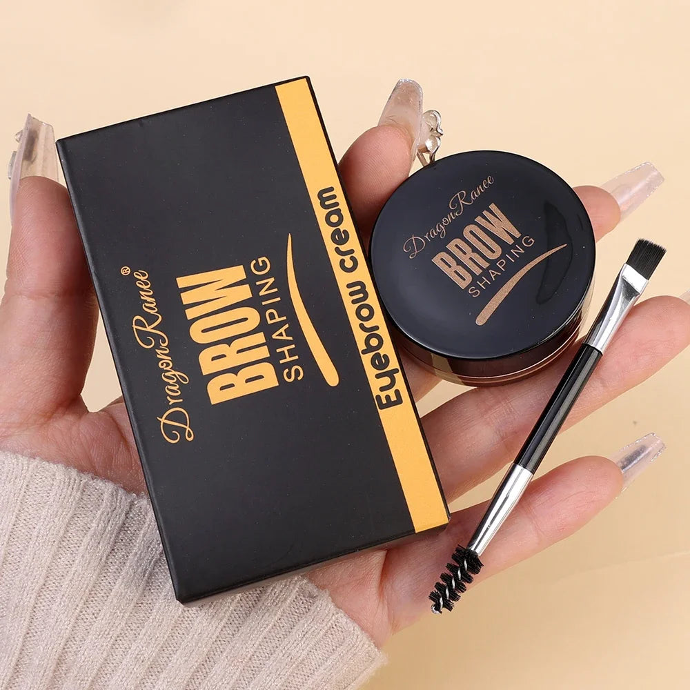 3D Matte Eyebrow Cream – Brown & Black