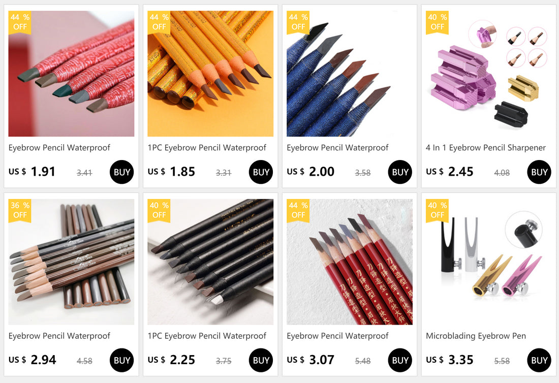 Waterproof Eyebrow Tattoo & Tint Pencil