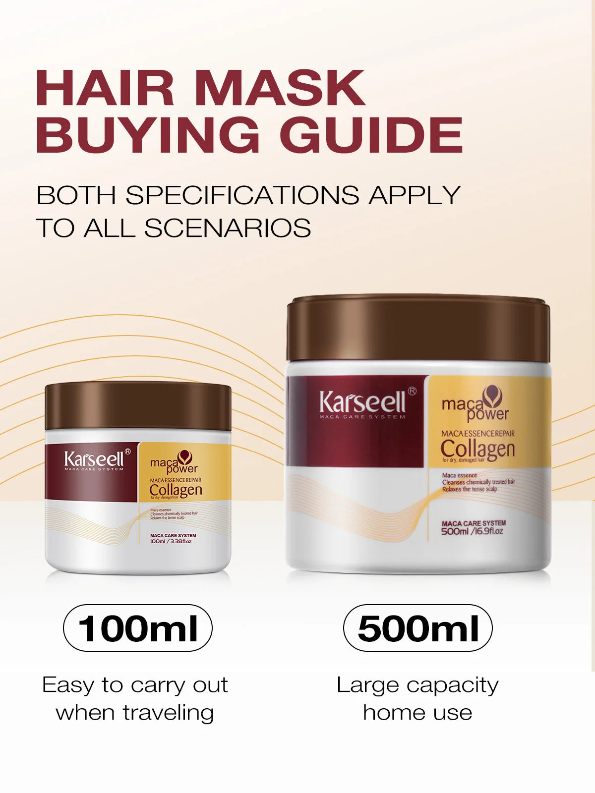 Karseell Collagen Hair Mask with Argan Oil – Deep Repair
