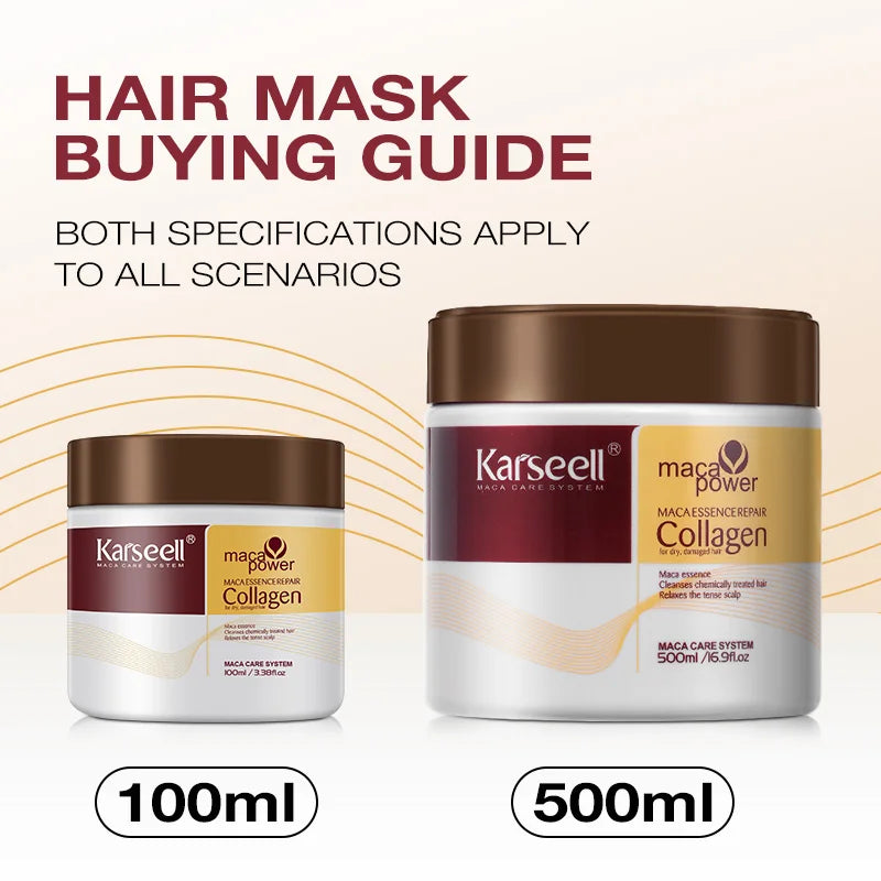 Karseell Collagen Hair Mask with Argan Oil – Deep Repair