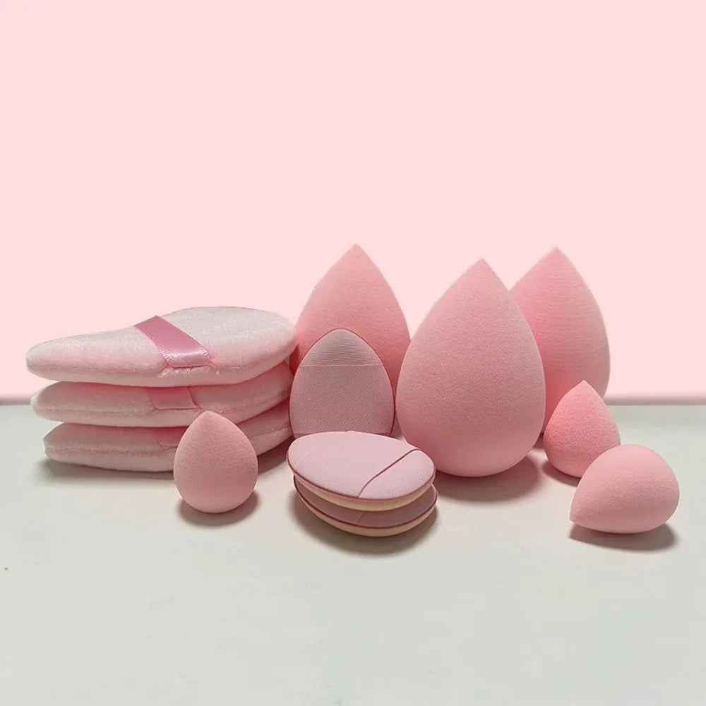 12PCS Multicolor Makeup Sponge Blender Set