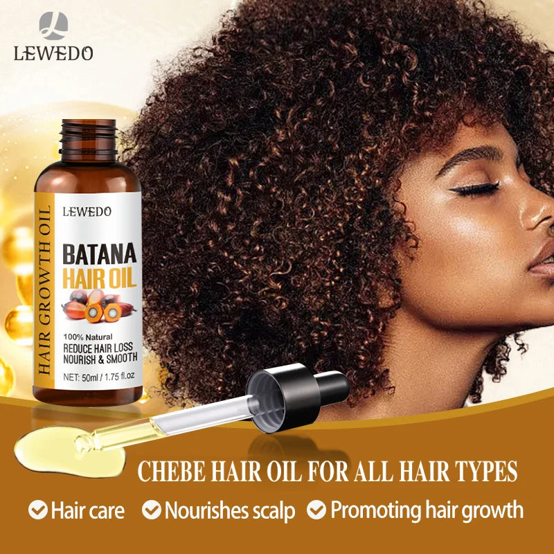 Lewedo Naturals Batana Oil – Fast Hair Growth & Nourishing
