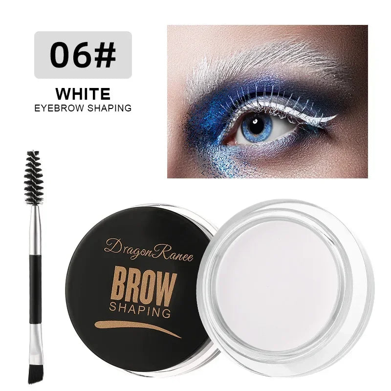 3D Matte Eyebrow Cream – Brown & Black