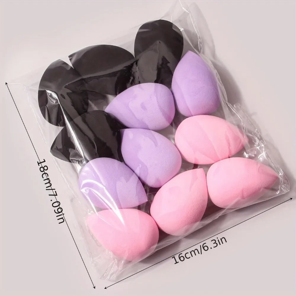 12PCS Multicolor Makeup Sponge Blender Set