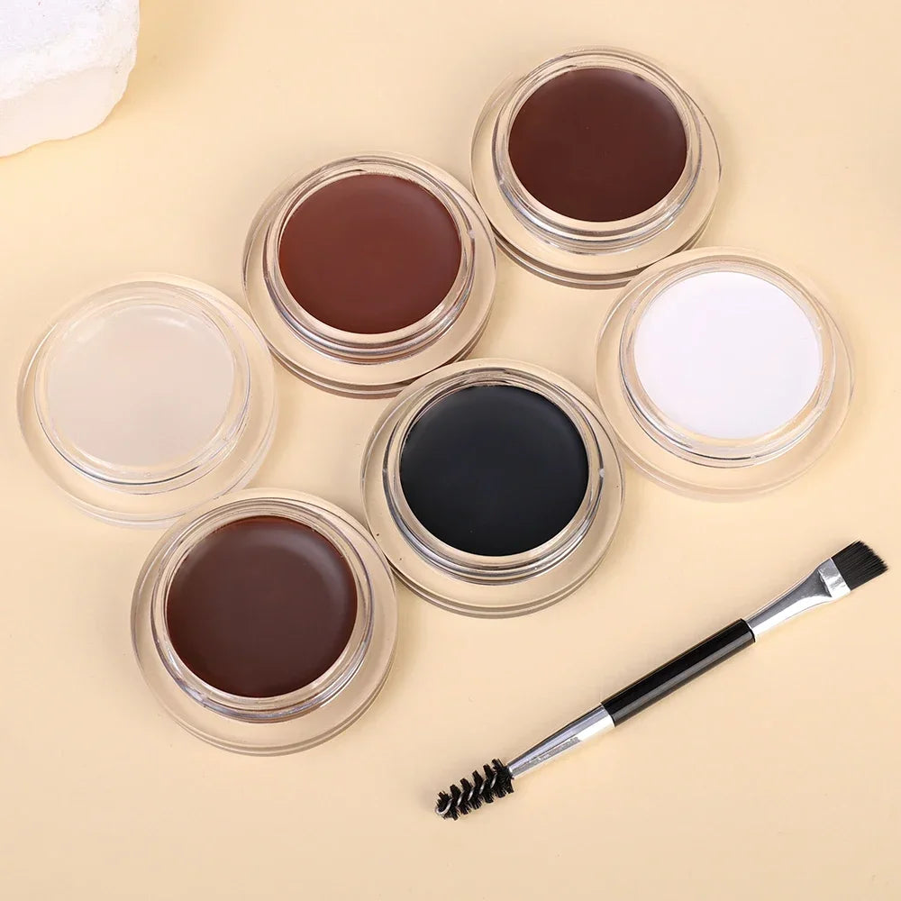 3D Matte Eyebrow Cream – Brown & Black
