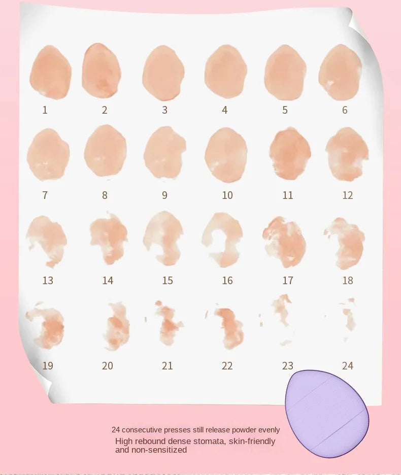 10PCS Mini Finger Puff Makeup Sponges