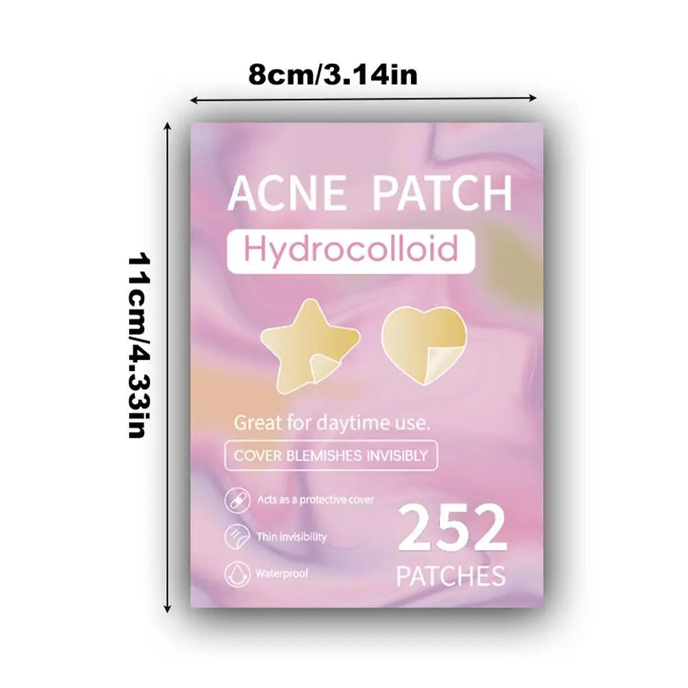 Colorful Star Pimple Patch – Acne Spot Stickers