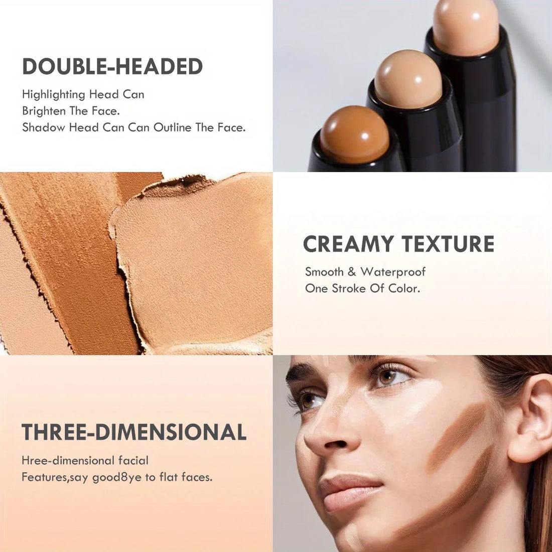 Double-Head Liquid Highlight & Contour Pen