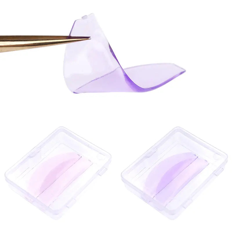 1 Pair Silicone Lash Perm Pads – Self-Adhesive