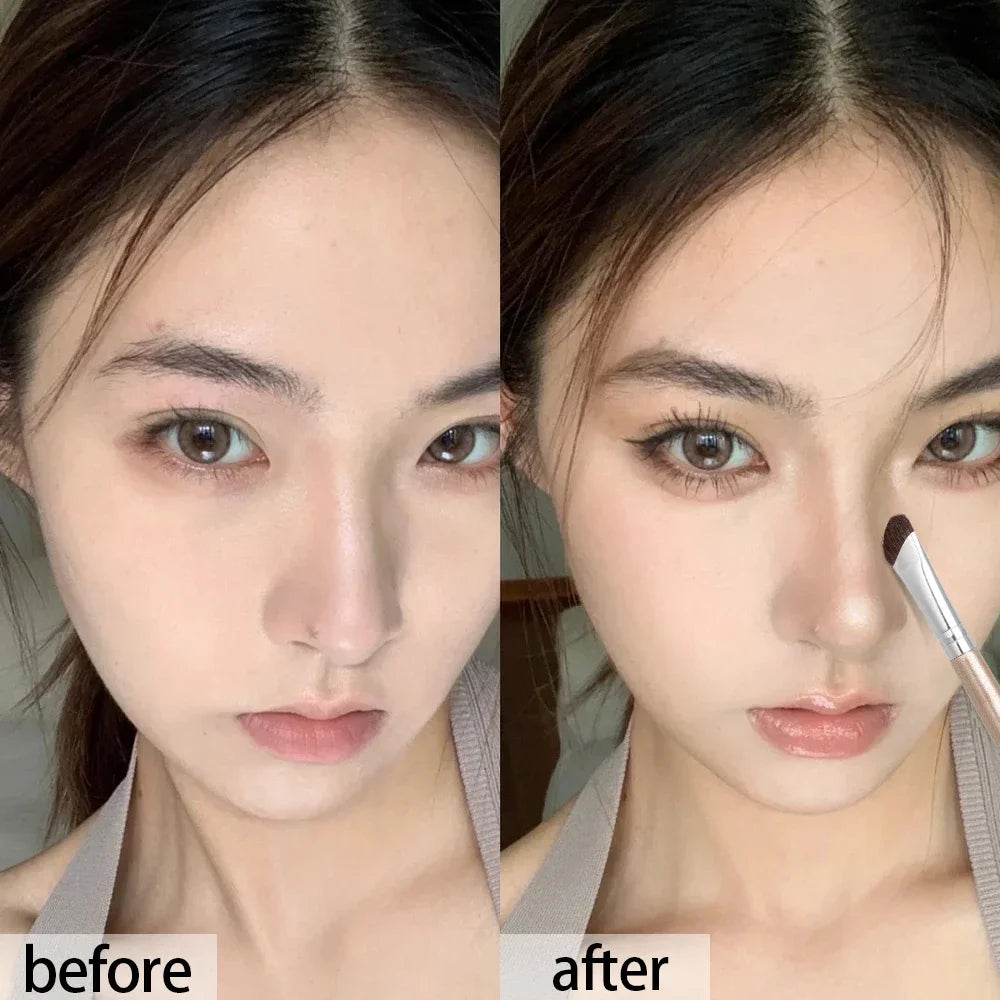 Flat Angled Nose Contour Makeup Brush