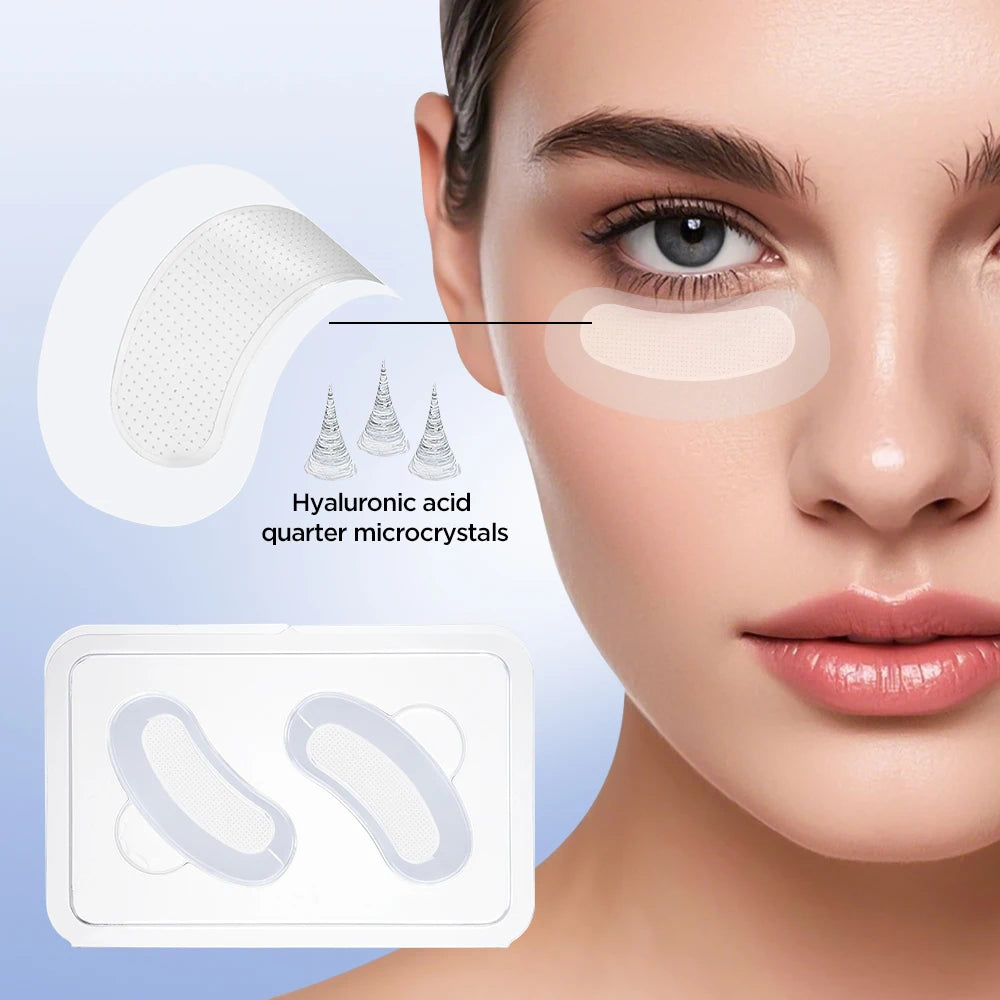 Microneedle Eye Patches – Anti-Wrinkle & Dark Circle Korean Skincare