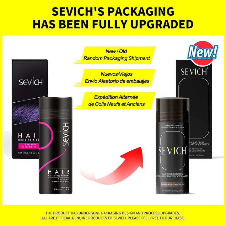Sevich Hair Building Fibers – 25g Keratin Hair Thicker
