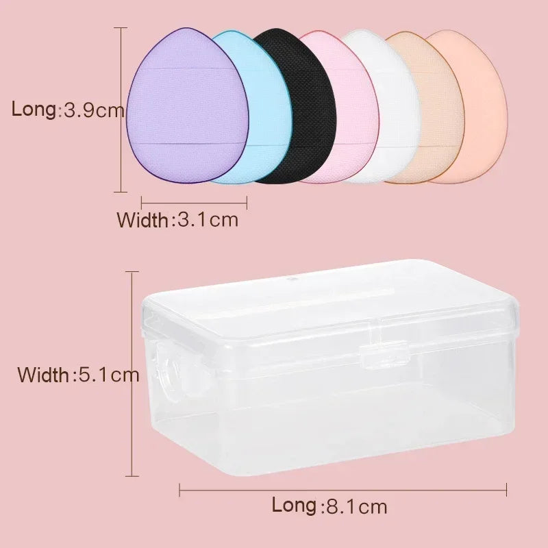 10PCS Mini Finger Puff Makeup Sponges