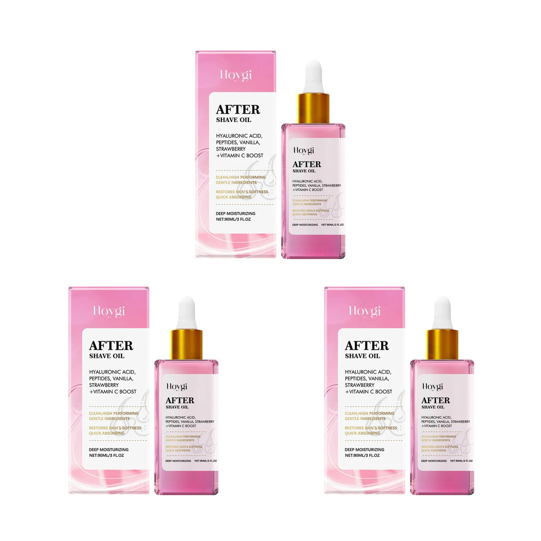 Strawberry Vanilla After Shave Oil – Soothing & Moisturizing