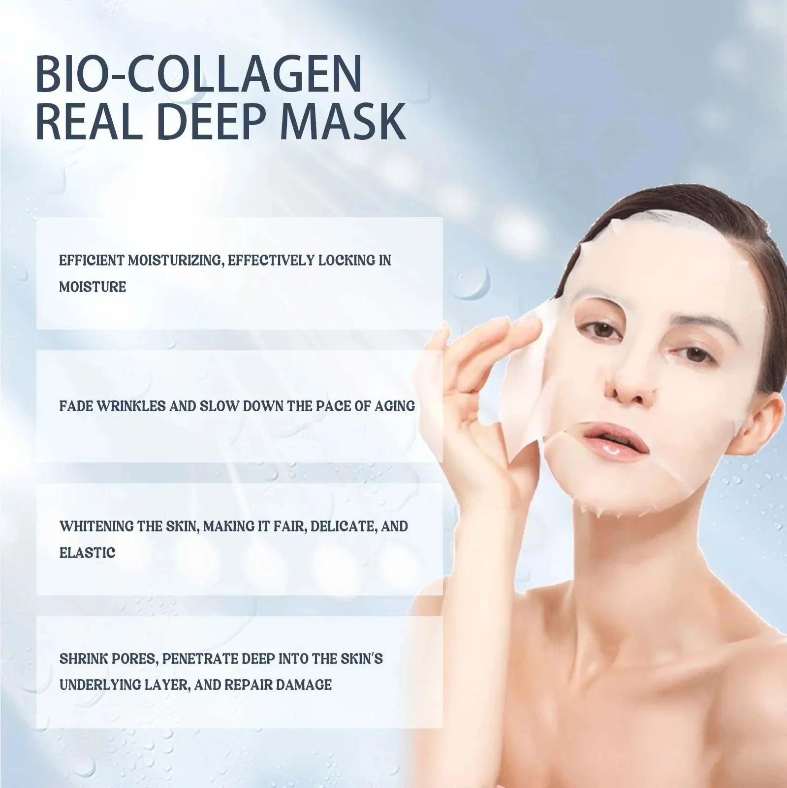 Bio Collagen Face Mask – Anti-Wrinkle & Firming Korean Skincare