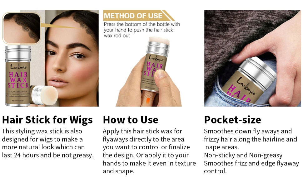 LOCKMIO Hair Wax Stick