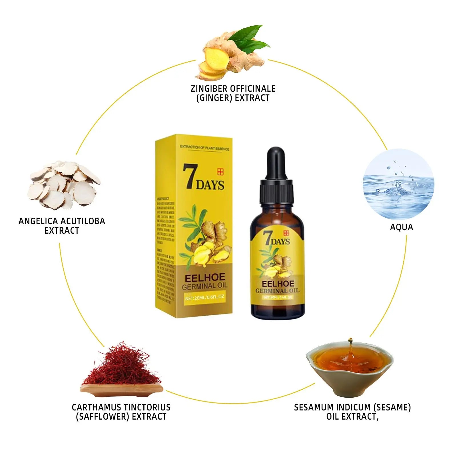 Ginger Hair Care Oil