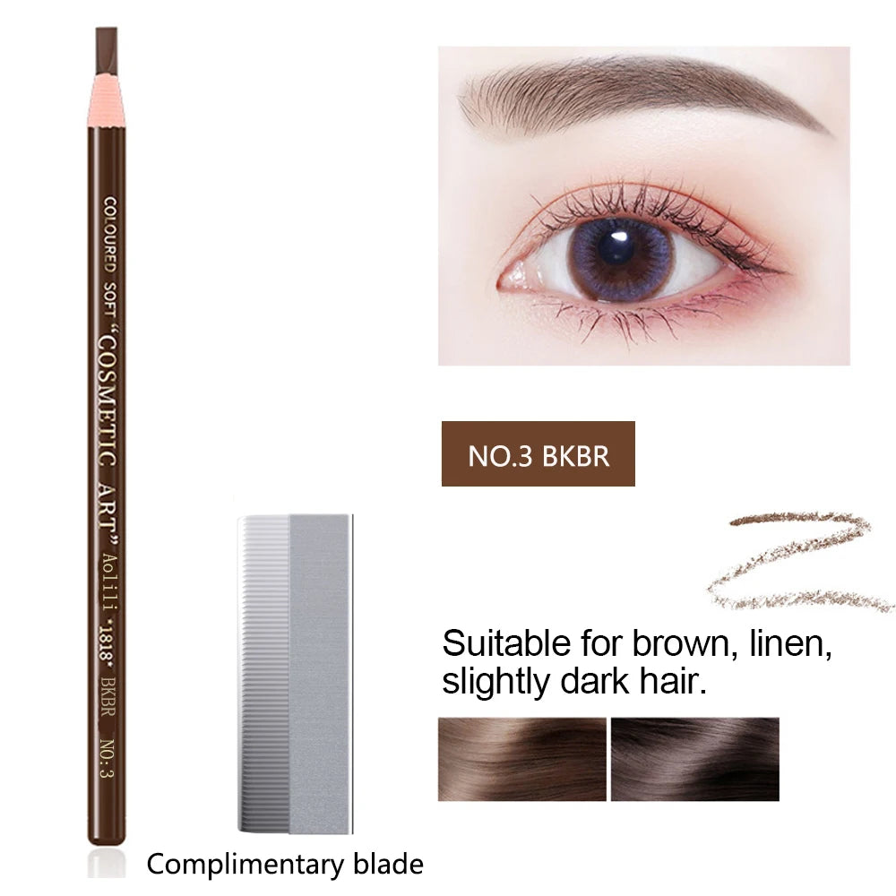 Waterproof Long-Lasting Eyebrow Pencil