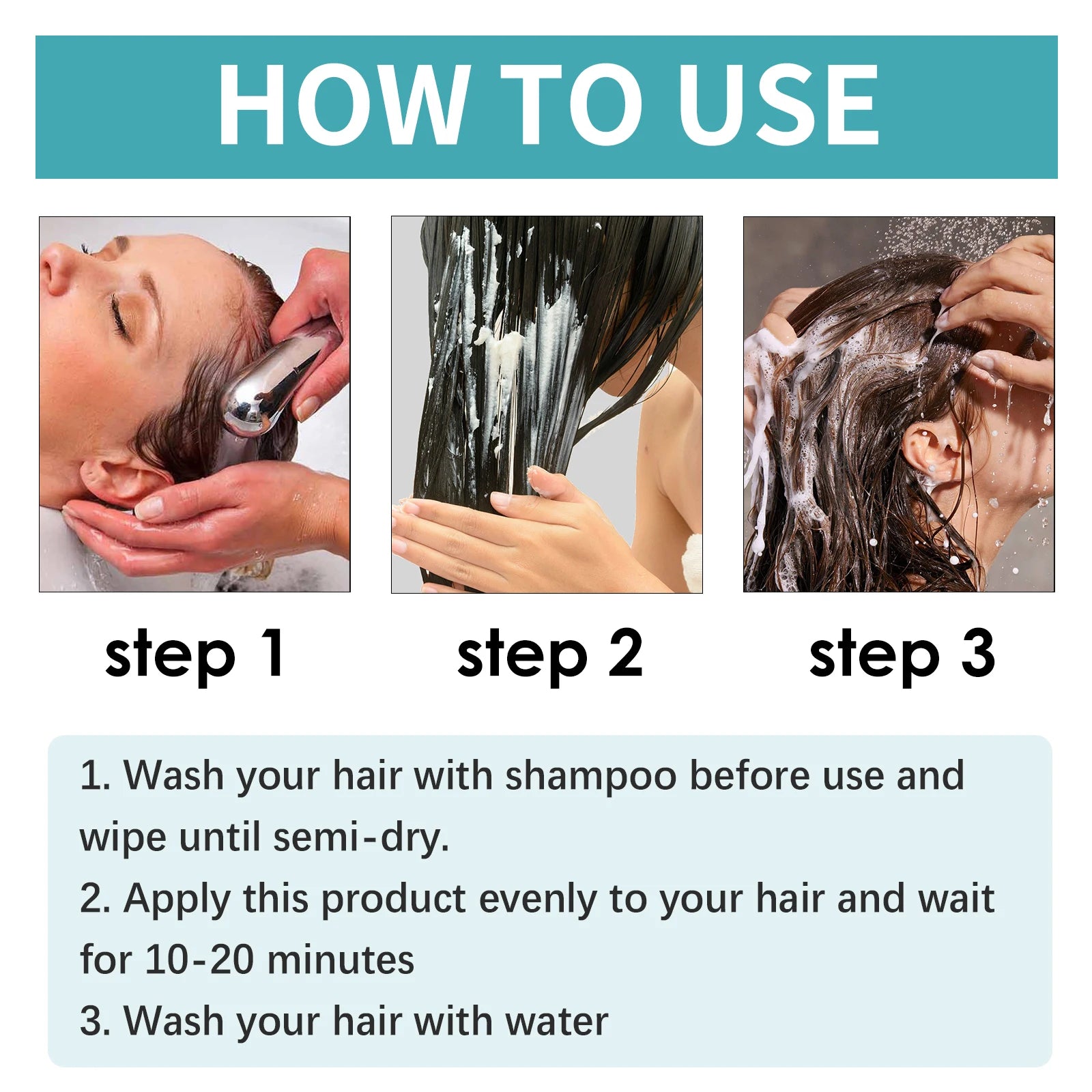 Keratin Hair Straightening & Repair Cream – Hair Care Set