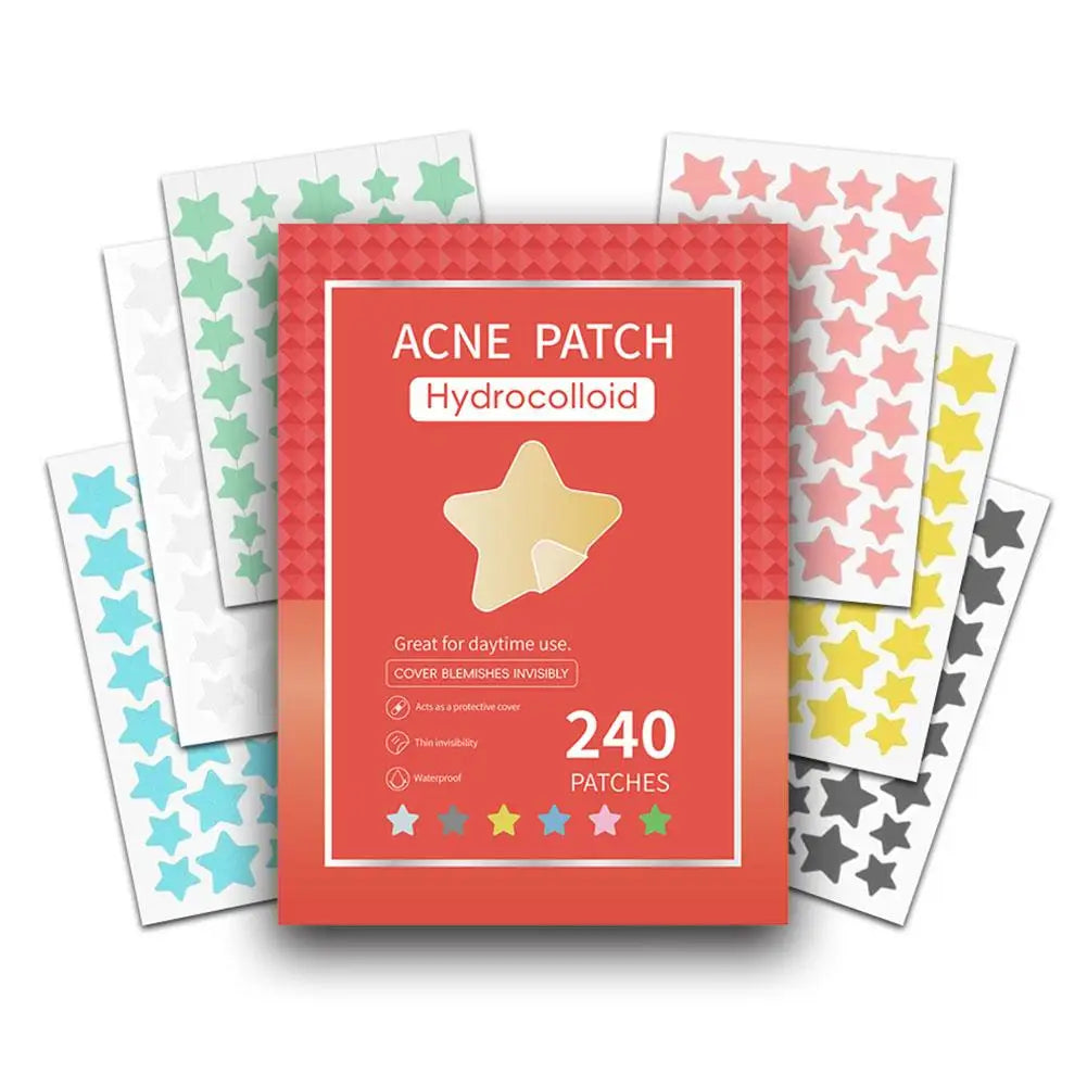 Colorful Star Pimple Patch – Acne Spot Stickers