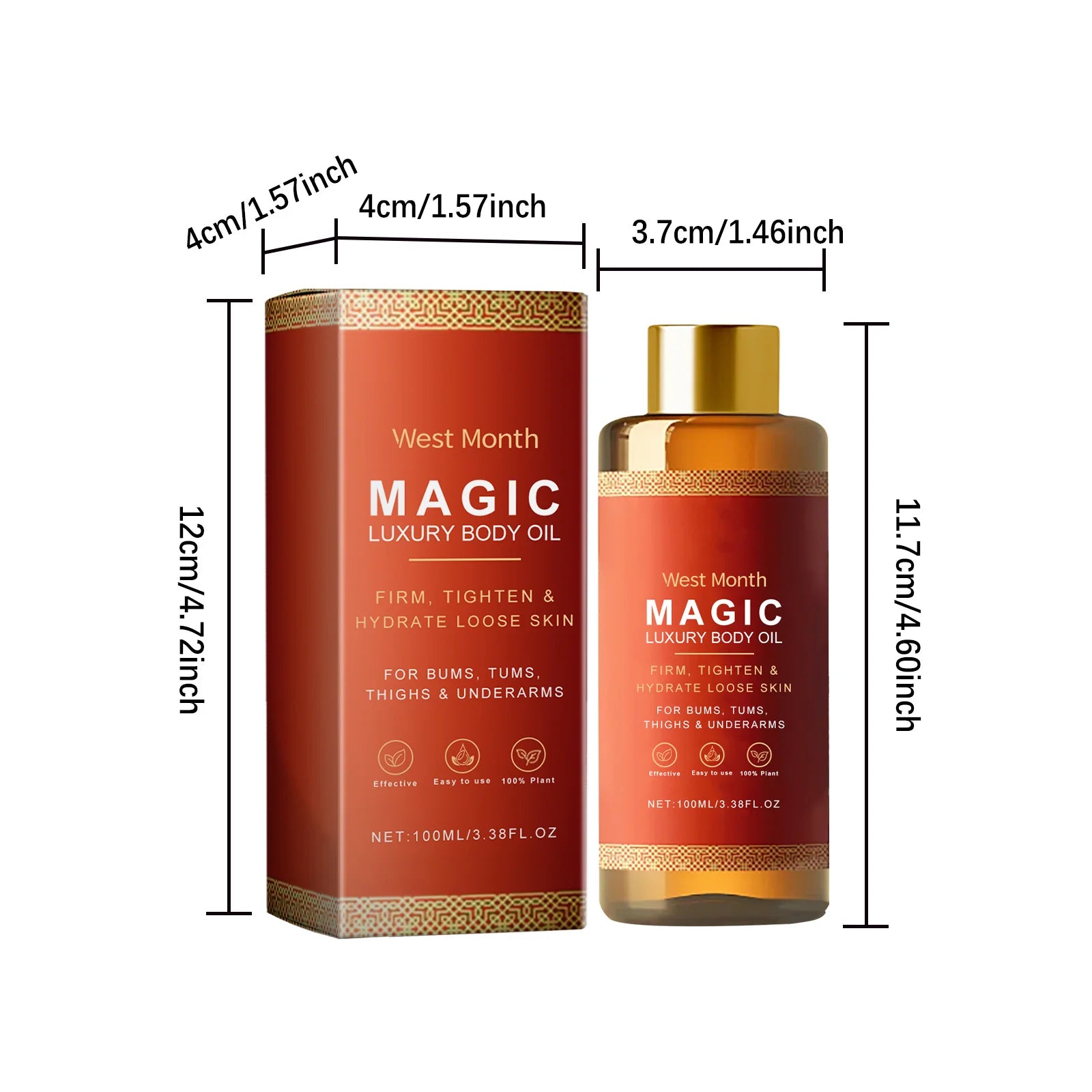 Magic Luxury Body Oil – Moisturizing & Firming