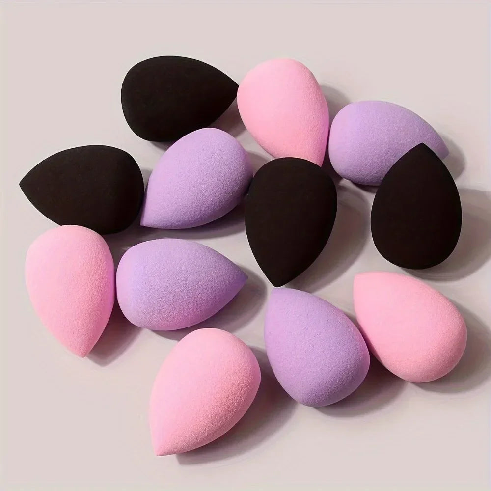 12PCS Multicolor Makeup Sponge Blender Set