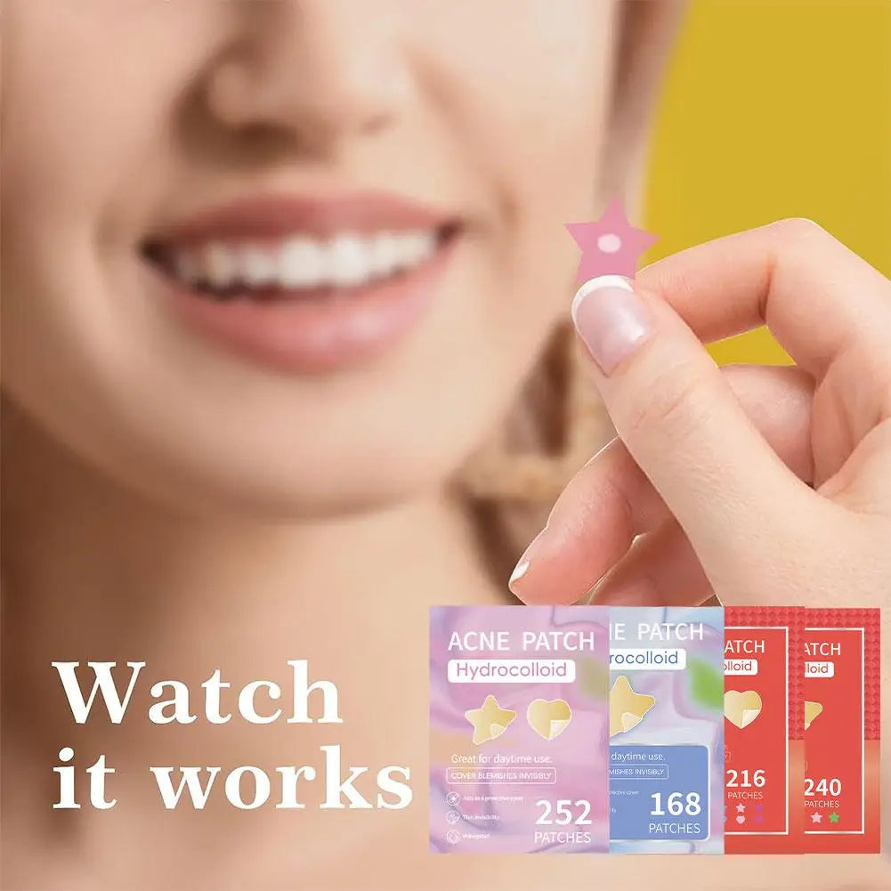 Colorful Star Pimple Patch – Acne Spot Stickers