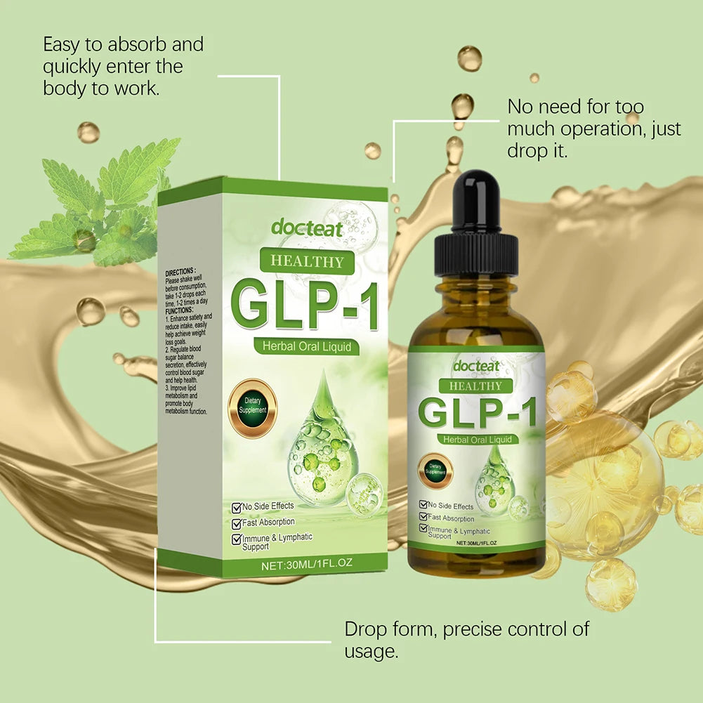 GLP-1 Liquid Drops – Weight Loss & Body Slimming