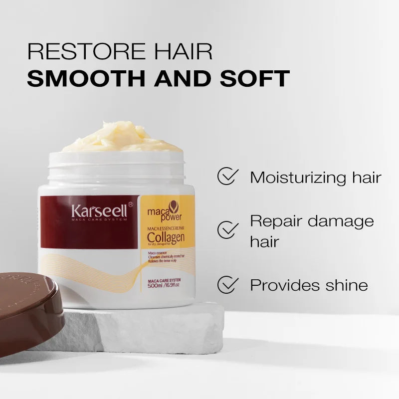 Karseell Collagen Hair Mask with Argan Oil – Deep Repair