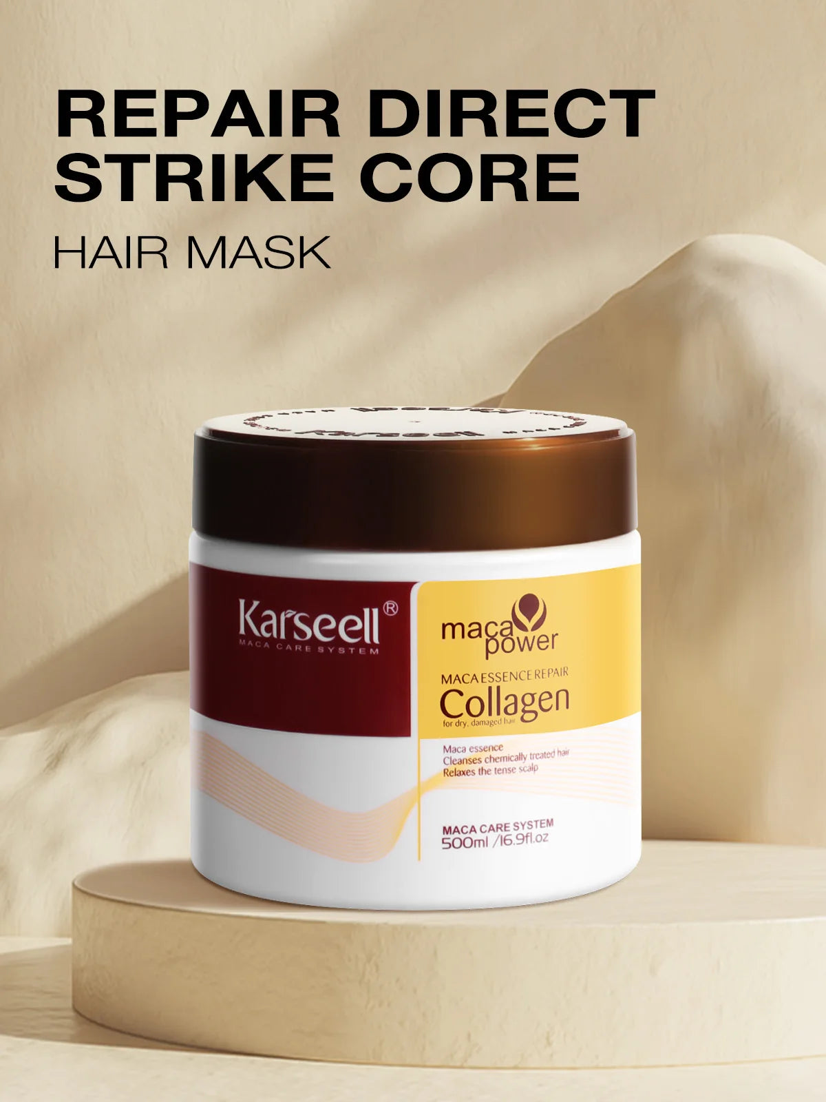 Karseell Collagen Hair Mask with Argan Oil – Deep Repair