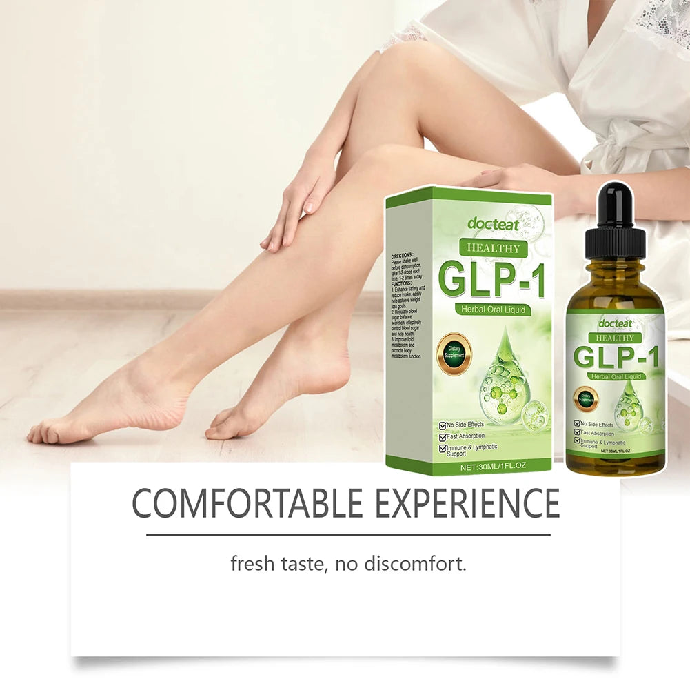 GLP-1 Liquid Drops – Weight Loss & Body Slimming