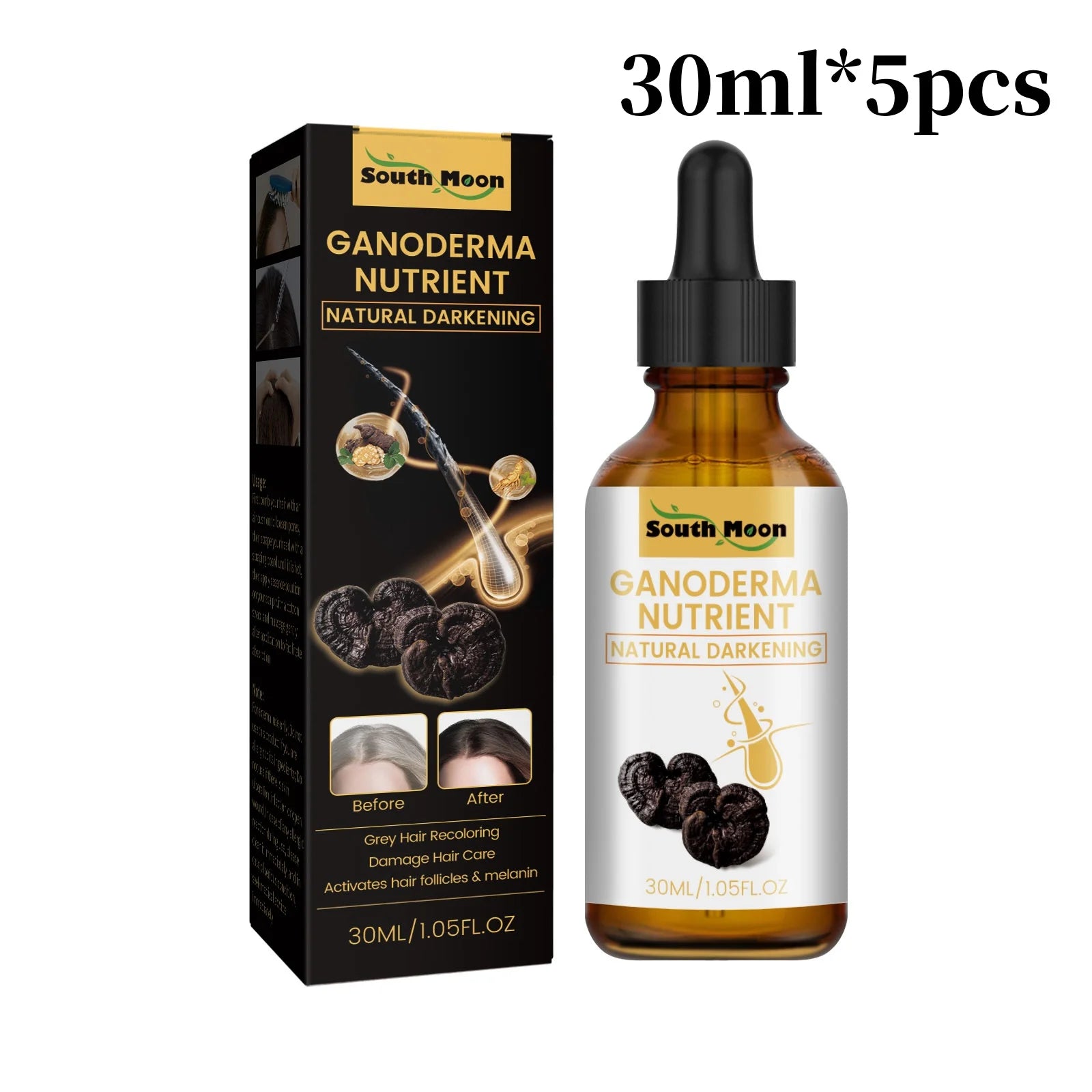 Black Ganoderma Hair Essence