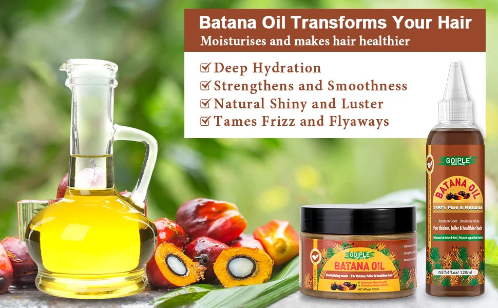 Raw Batana Oil Hair Growth Serum