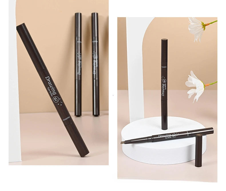 2-in-1 Professional Eyebrow Pencil – 5 Colors
