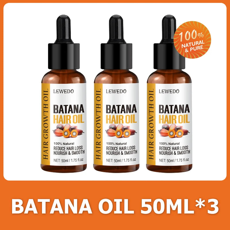Lewedo Naturals Batana Oil – Fast Hair Growth & Nourishing
