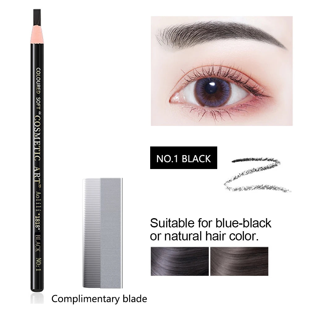 Waterproof Long-Lasting Eyebrow Pencil