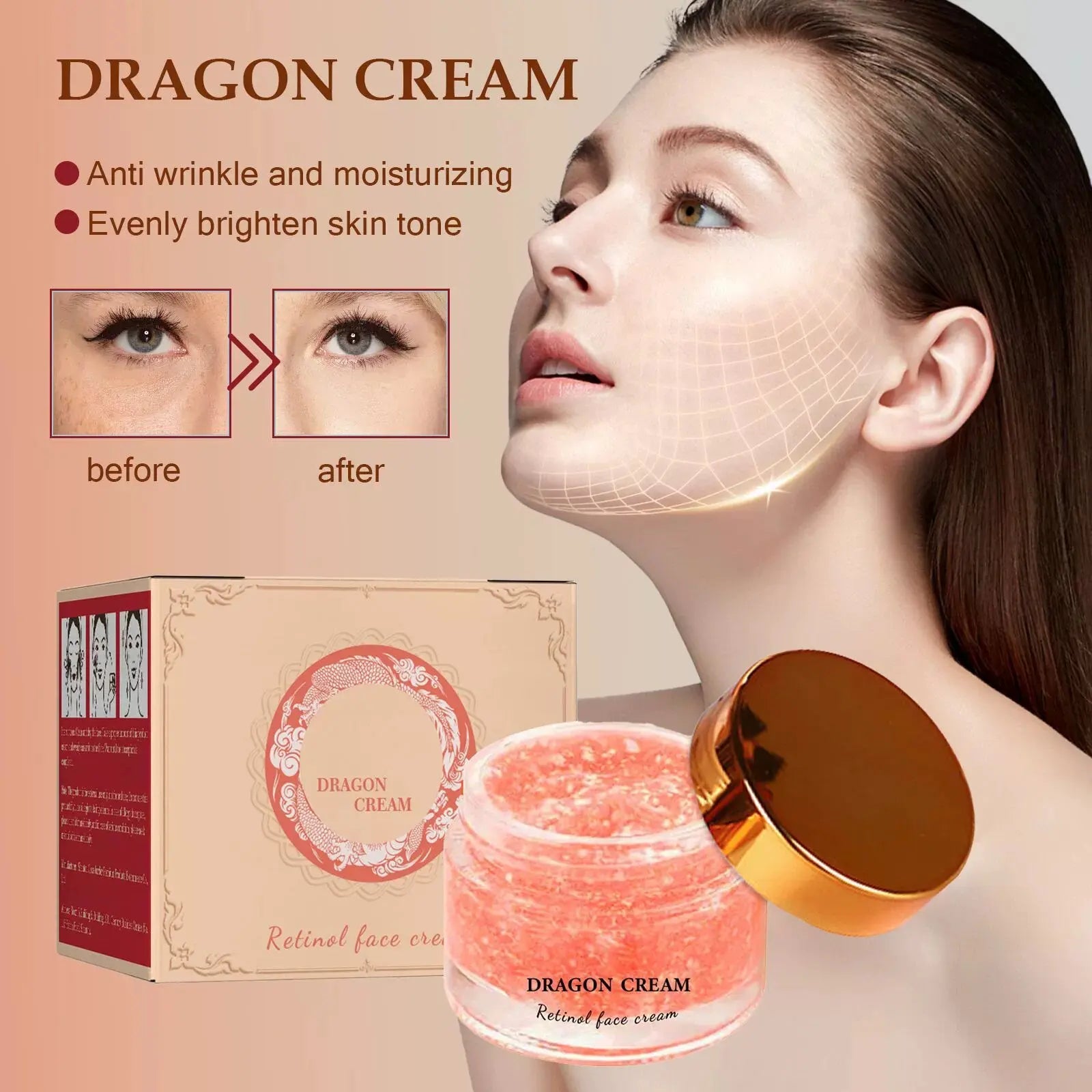 Dragon Blood Moisturizing Face Cream – Nourishing & Skin Lightening