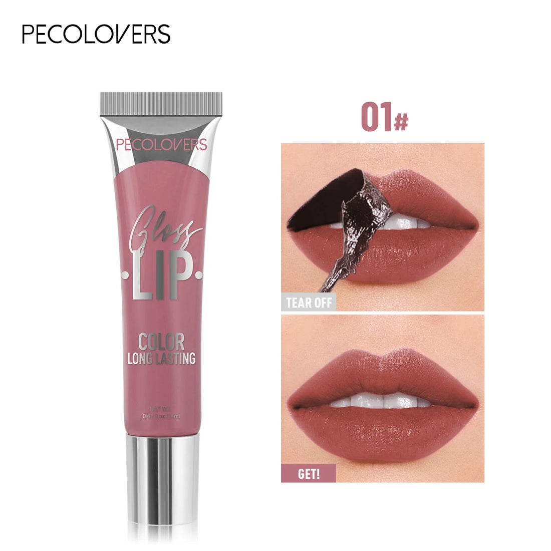 Peel-Off Multi-Color Matte Lip Gloss
